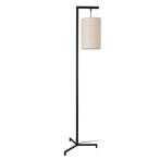 lux.pro Staande lamp Skaun 161x42x42 cm zwart en beige, Huis en Inrichting, Lampen | Vloerlampen, Verzenden, Nieuw