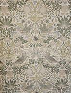 300x280cm! Stof William Morris Engels Strawberry Thief -