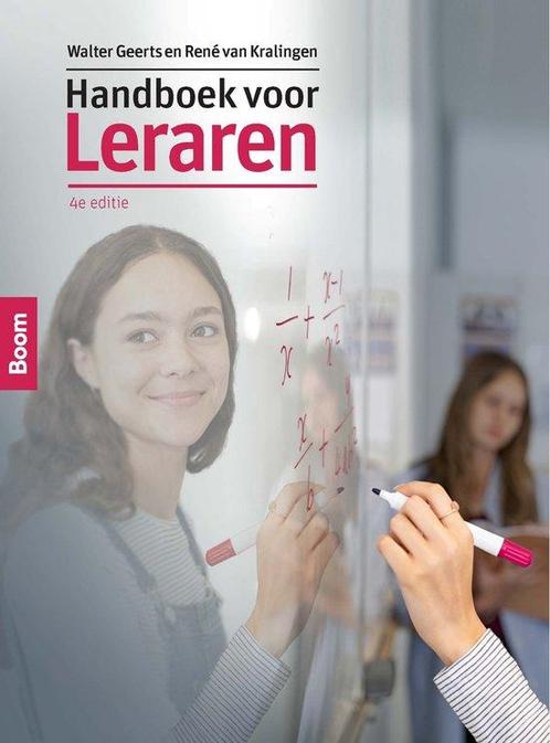 9789046908839 Handboek voor leraren Rene van Kralingen, Boeken, Schoolboeken, Nieuw, Verzenden