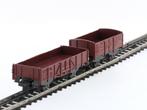 Schaal H0 Trix Express 3450 en 3451 Goederen wagens van d..., Hobby en Vrije tijd, Modeltreinen | H0, Ophalen of Verzenden, Gebruikt