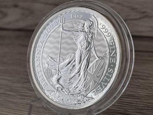 Verenigd Koninkrijk. 2 Pounds 2023 Britannia, Queen, Postzegels en Munten, Munten | Europa | Niet-Euromunten