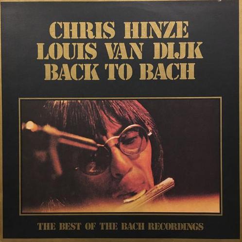 Lp - Chris Hinze, Louis van Dijk - Back To Bach - The Best O, Cd's en Dvd's, Vinyl | Jazz en Blues, Verzenden