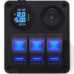 ProRide Schakelpaneel 12V voor Auto/Boot - USB Lader met, Verzenden, Nieuw