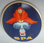 SPA - Emaille bord (2) - Smeedijzer, Antiek en Kunst