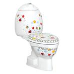 Staand Kindertoilet BWS Flower Muur Aansluiting (Exclusief, Doe-het-zelf en Verbouw, Sanitair, Ophalen of Verzenden, Nieuw, Overige typen