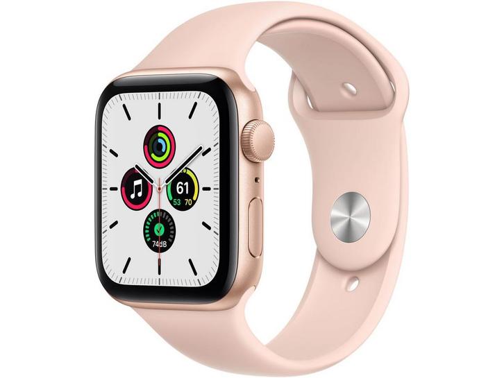 Apple Watch SE (44mm) - Smartwatch - Valdetectie en, Huis en Inrichting, Woonaccessoires | Overige, Zo goed als nieuw, Verzenden