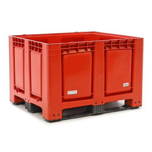 Gebruikte palletbox alle wanden gesloten, Doe-het-zelf en Verbouw, Kratten en Dozen, Ophalen of Verzenden
