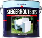 Hermadix Steigerhoutbeits White Wash 2,5 liter, Doe-het-zelf en Verbouw, Verf, Beits en Lak, Nieuw, Verzenden