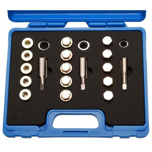 BGS-126 schroefdraad reparatie set voor aftap pluggen 64-..., Doe-het-zelf en Verbouw, Gereedschap | Handgereedschap, Nieuw, Verzenden