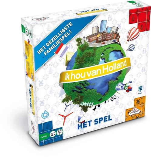 Ik Hou van Holland Bordspel | Identity Games -, Hobby en Vrije tijd, Gezelschapsspellen | Bordspellen, Nieuw, Verzenden