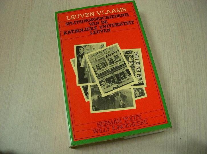 Todts Herman - Jonckheere - Leuven  Vlaams - Splitsingsg..., Boeken, Geschiedenis | Wereld, Verzenden