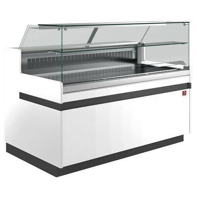Gekoelde uitstaltoonbank en &amp; gn, lage ruit ,, Zakelijke goederen, Horeca | Keukenapparatuur, Nieuw in verpakking, Verzenden