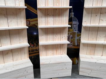 Steigerhouten Display Stelling beschikbaar voor biedingen