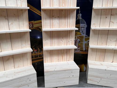 Steigerhouten Display Stelling, Zakelijke goederen, Kantoor en Winkelinrichting | Winkel en Inventaris, Ophalen of Verzenden