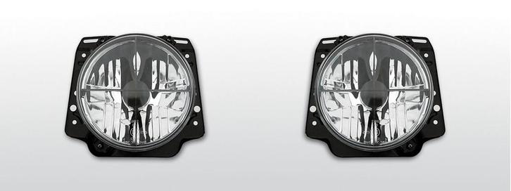 Koplampen | Volkswagen Golf 2 1984-1991 | chroom | cross, Auto-onderdelen, Verlichting, Nieuw, Volkswagen, Verzenden