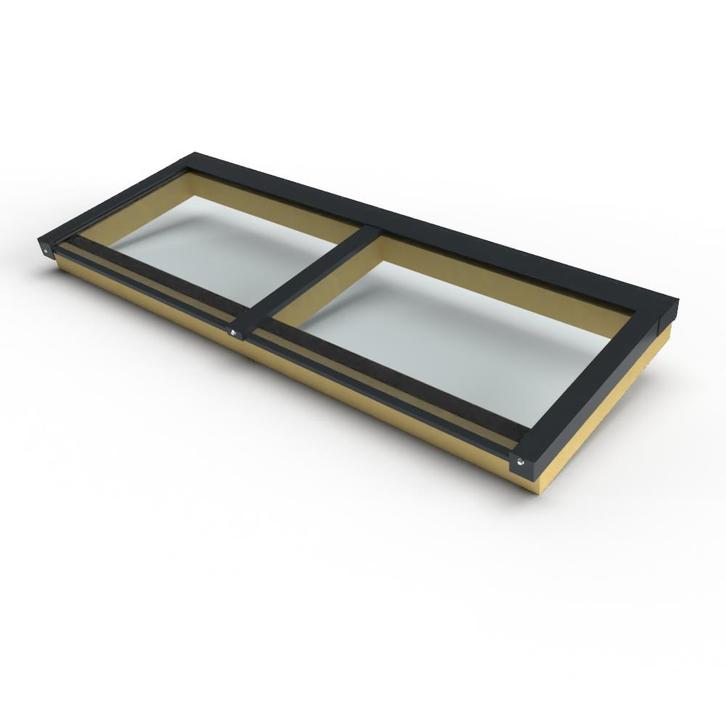 Zelfbouw lessenaars lichtstraat vaste maat 2 vaks - 2310x840, Doe-het-zelf en Verbouw, Overige Doe-het-zelf en Verbouw, Nieuw