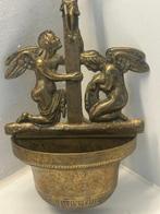 Wijn water bakje Jezus - Antiek - Brons - 1850-1900