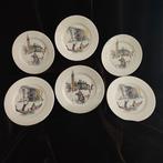 Themacollectie - Ivoorkleurig porselein rockabilly-stijl -