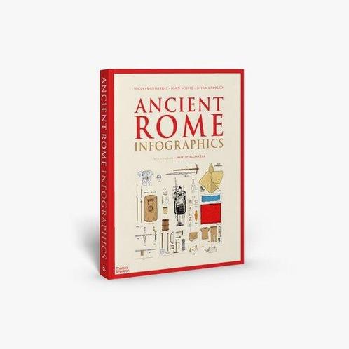 9780500252628 Ancient Rome: Infographics | Tweedehands, Boeken, Schoolboeken, Zo goed als nieuw, Verzenden