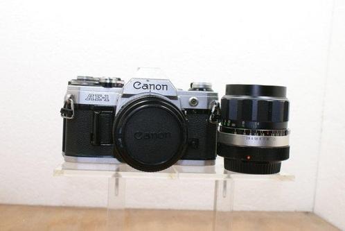 Canon AE-1 + FD 1,8/50//Soligor 2.8/35 Single lens reflex, Audio, Tv en Foto, Fotocamera's Analoog