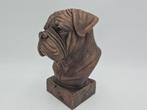 Bust of a doge de bordeaux dog statue - home decor dog lover, Verzenden, Nieuw