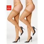Lascana Jarretelkousen met siliconenvrije sokranden, Kleding | Dames, Verzenden, Nieuw