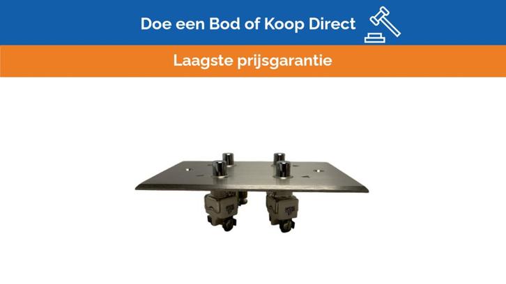 Bieden: Meljac High-Quality 115x80mm Nickel, Watersport en Boten, Bootonderdelen, Elektra en Verlichting, Nieuw, Zeilboot of Motorboot