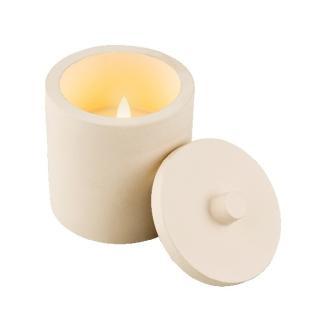 Led kaars voor buiten | Lumineo | Ø 8 x 10 cm, Huis en Inrichting, Woonaccessoires | Kandelaars en Kaarsen, Nieuw, Verzenden