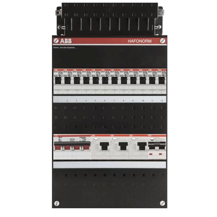 ABB busboard groepenkast 3 fase 12 groepen + aardlekautomaat, Doe-het-zelf en Verbouw, Elektra en Kabels, Ophalen of Verzenden