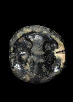 Oude Egypte, late periode Black Faience Amulet (Zonder, Antiek en Kunst