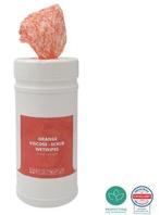 Eco Ultra Orange Scrub Viscose Wetwipes