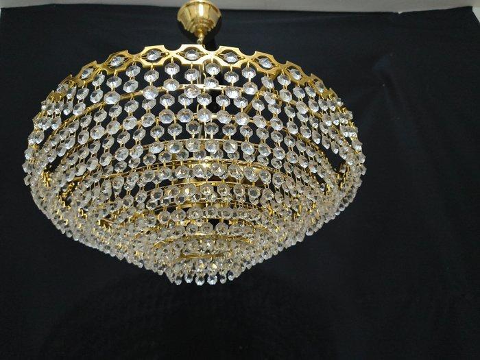 Plafondlamp - Metaal, Kristal, Antiek en Kunst, Curiosa en Brocante