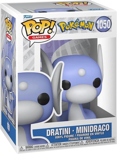 Funko Pop! - Pokemon Dratini #1050 | Funko - Hobby Artikelen, Verzamelen, Poppetjes en Figuurtjes, Nieuw, Verzenden