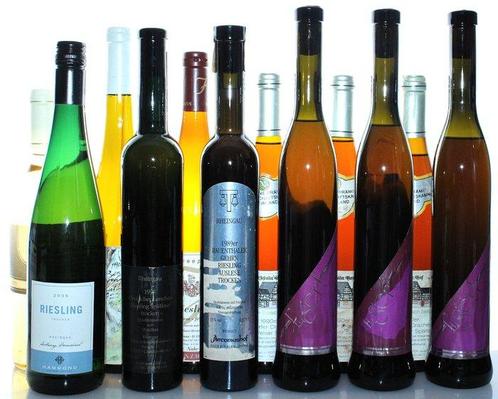 1989 to 2006 Auslese, Spätlese + Kabinett; all medium dry or, Verzamelen, Wijnen