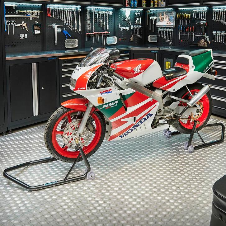 Datona Bundel: paddockstand Bike-Line en Xtreme - Zwart, Motoren, Onderdelen | Merk-onafhankelijk, Nieuw, Ophalen of Verzenden