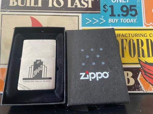 Zippo - A Weeks Trial - Zonder Minimumprijs - Aansteker -, Verzamelen, Rookartikelen, Aanstekers en Luciferdoosjes