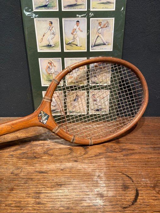 1930 - Vintage tennisracket - Diamond - nice wood, Verzamelen, Overige Verzamelen
