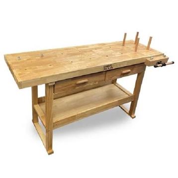 Houten werkbank Lumberjack WB1520D2 beschikbaar voor biedingen