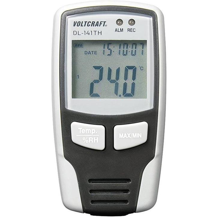 VOLTCRAFT DL-141TH datalogger meerkanaals - voor, Doe-het-zelf en Verbouw, Meetapparatuur, Verzenden