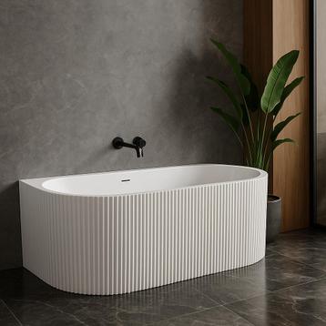 Ligbad Havana  170 x 80 x 58 cm Half Vrijstaand Bad wit beschikbaar voor biedingen
