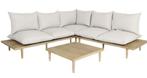 Hoek Loungeset Phoenix Acaciahout Off White The Outsider, Verzenden, Nieuw