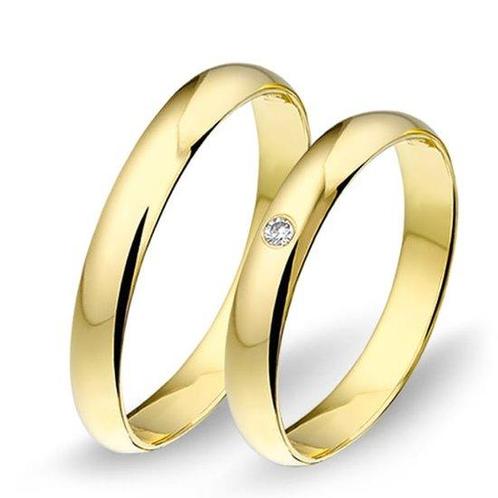 Actie trouwringen in 8/14/18 karaat geelgoud per paar vanaf, Sieraden, Tassen en Uiterlijk, Ringen, Verzenden