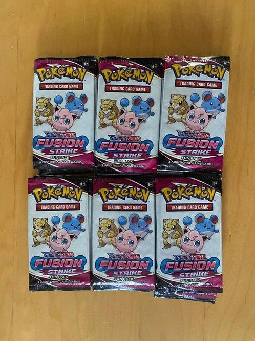 Pokémon - 30 Booster pack - Fusion Strike Boosterpacks, Hobby en Vrije tijd, Verzamelkaartspellen | Pokémon