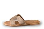 Mia & Jo Slippers in maat 38 Brons | 10% extra korting, Kleding | Dames, Schoenen, Slippers, Overige kleuren, Verzenden, Zo goed als nieuw