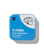 HEMA After dinner game 5 hints, Verzenden, Nieuw