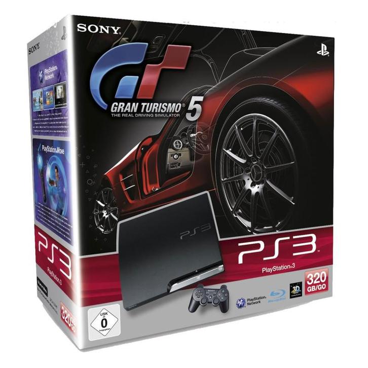 Playstation 3 Slim Console 320GB Gran Turismo Bundle, Spelcomputers en Games, Spelcomputers | Sony PlayStation 3, Verzenden
