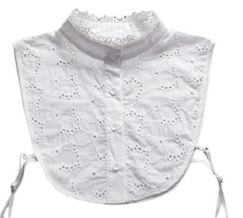 Bevestiging Partina City Maori ≥ SALE! Wit blouse kraagjes met opstaande kraag kopen? — Blouses en  Tunieken — Marktplaats
