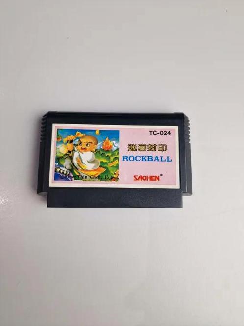 NES - Rockball - Famicom, Spelcomputers en Games, Games | Nintendo NES, Ophalen of Verzenden