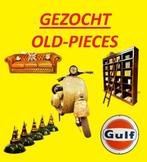 **GEZOCHT** art deco vergader tafel / chesterfield / emaille, Antiek en Kunst