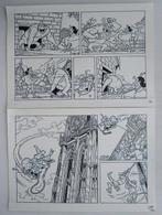 Luc Morjaeu - 1 Original page - Suske en Wiske - De, Boeken, Stripboeken, Nieuw